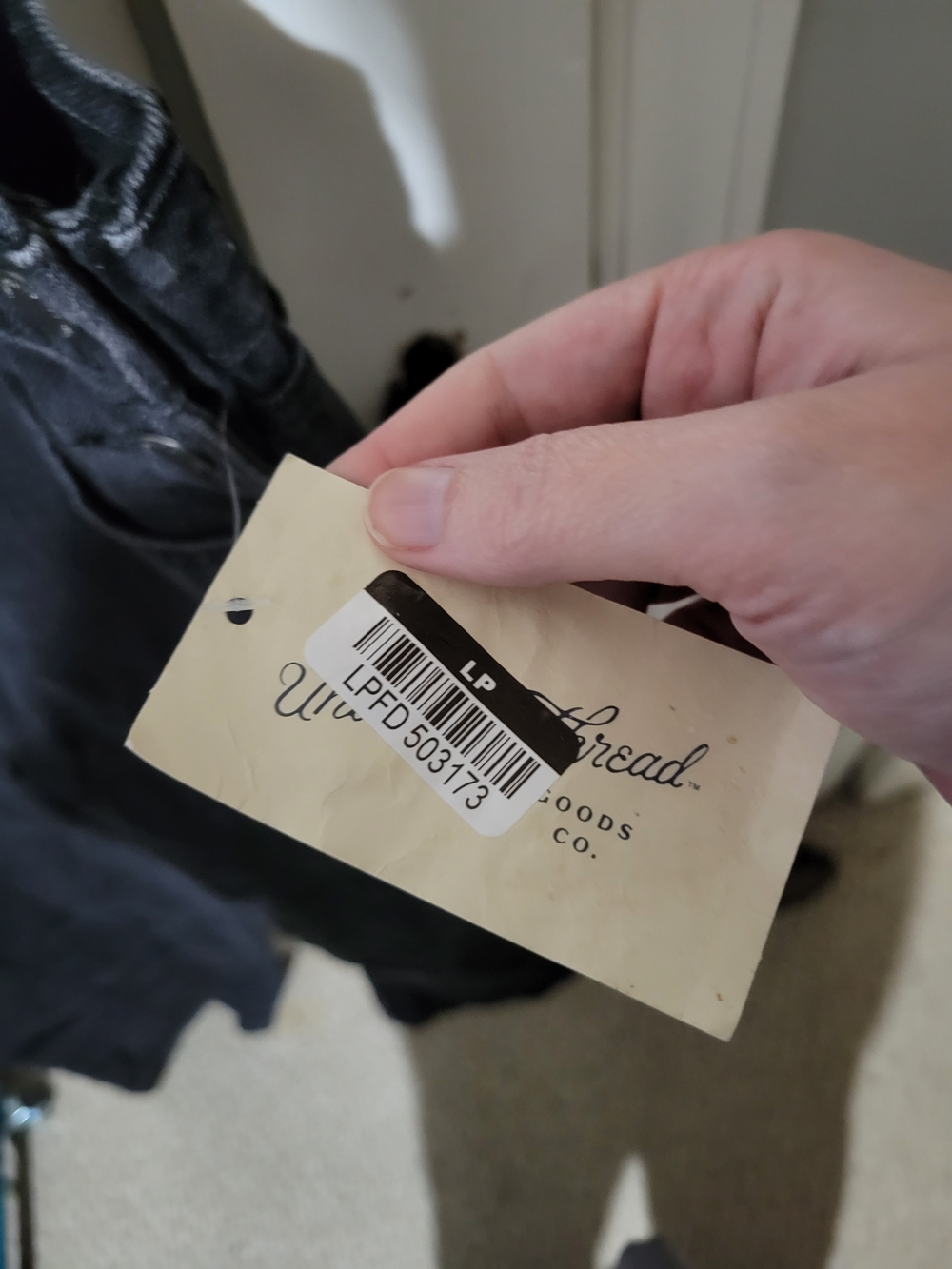 Universal Thread Black Denim Overalls - Picture 3 of 5